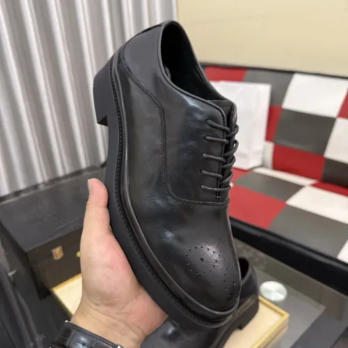Replica Prada Leather Shoes For Men #1480507 $115.00 USD for Wholesale