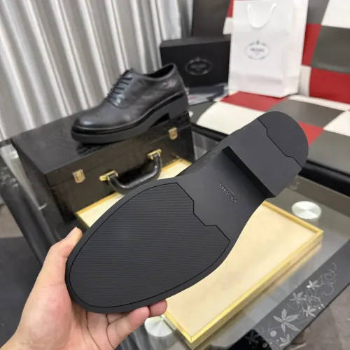 Replica Prada Leather Shoes For Men #1480507 $115.00 USD for Wholesale