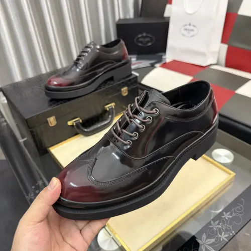 Cheap Prada Leather Shoes For Men #1480508, $$115.00 USD On Prada Leather Shoes