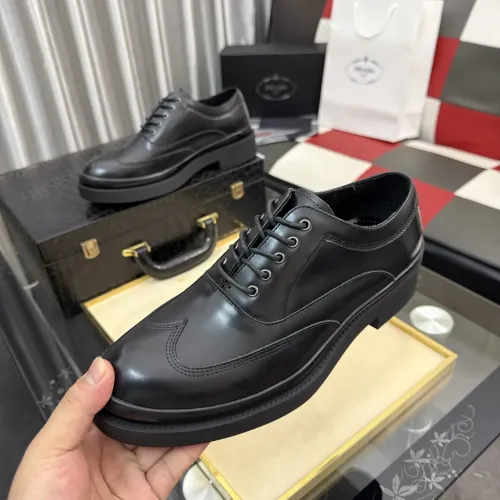 Cheap Prada Leather Shoes For Men #1480509, $$115.00 USD On Prada Leather Shoes