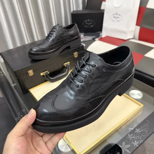 Cheap Prada Leather Shoes For Men #1480510, $$115.00 USD On Prada Leather Shoes
