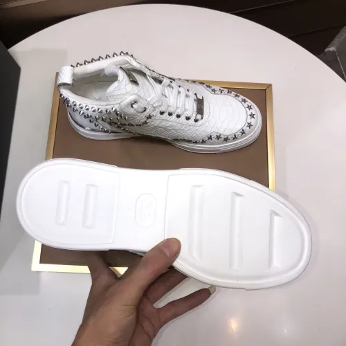 Replica Philipp Plein PP High Tops Shoes For Men #1480536 $132.00 USD for Wholesale