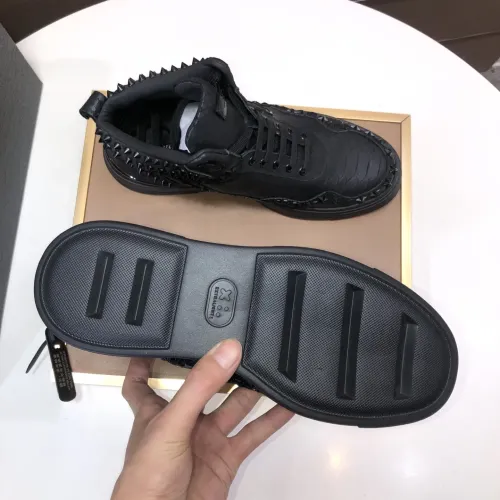 Replica Philipp Plein PP High Tops Shoes For Men #1480537 $132.00 USD for Wholesale