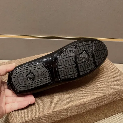Replica Versace Leather Shoes For Men #1480562 $76.00 USD for Wholesale