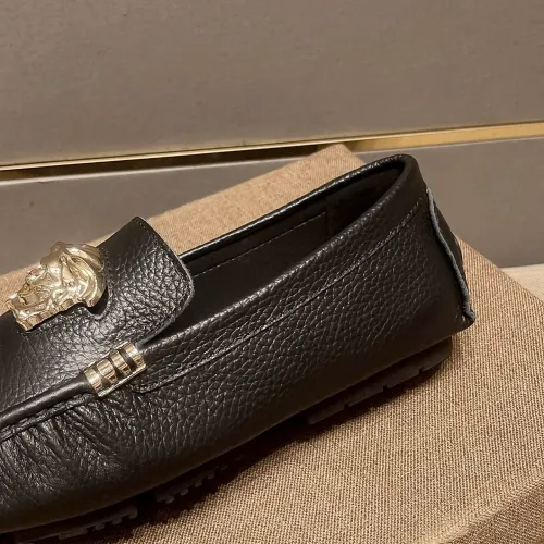Replica Versace Leather Shoes For Men #1480566 $80.00 USD for Wholesale