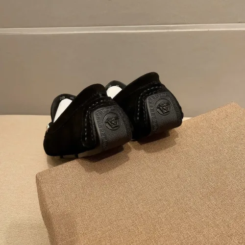 Replica Versace Leather Shoes For Men #1480567 $76.00 USD for Wholesale