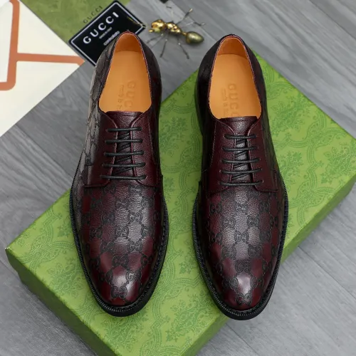 Replica Gucci Oxfords Shoes For Men #1480610 $85.00 USD for Wholesale