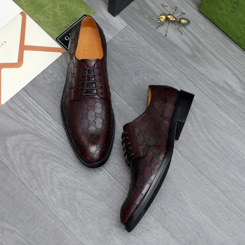 Replica Gucci Oxfords Shoes For Men #1480610 $85.00 USD for Wholesale