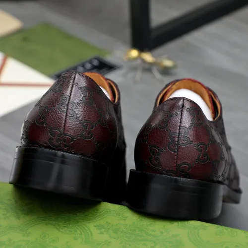 Replica Gucci Oxfords Shoes For Men #1480610 $85.00 USD for Wholesale