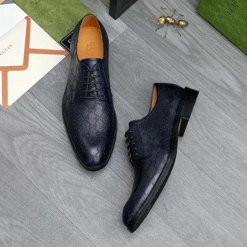 Replica Gucci Oxfords Shoes For Men #1480611 $85.00 USD for Wholesale