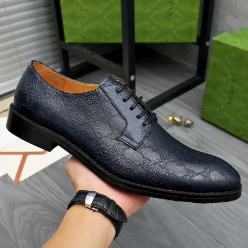 Replica Gucci Oxfords Shoes For Men #1480611 $85.00 USD for Wholesale