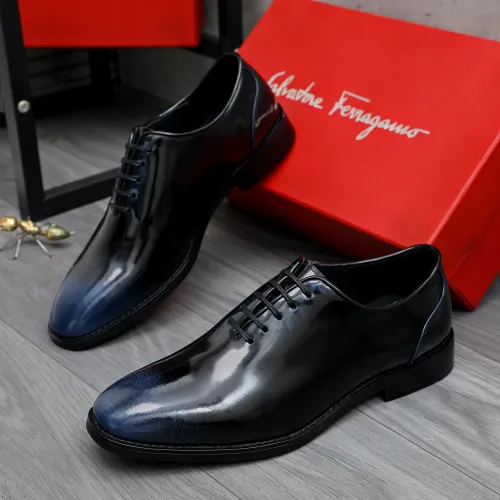 Cheap Salvatore Ferragamo Leather Shoes For Men #1480637, $$92.00 USD On Salvatore Ferragamo Leather Shoes