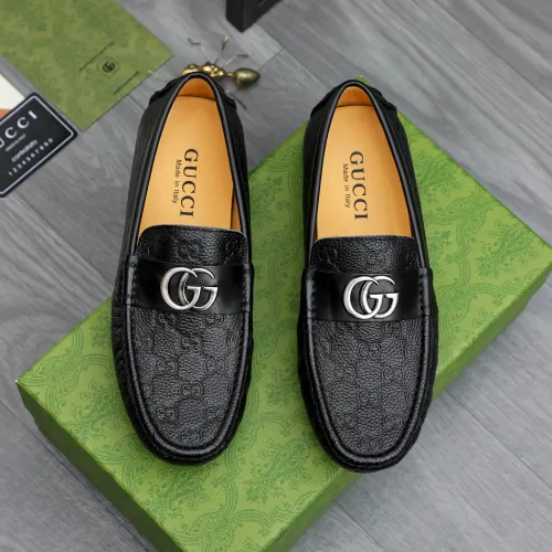 Replica Gucci Oxfords Shoes For Men #1480651 $72.00 USD for Wholesale