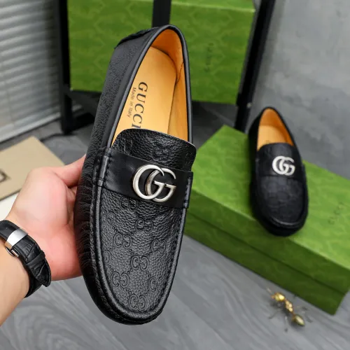 Replica Gucci Oxfords Shoes For Men #1480651 $72.00 USD for Wholesale