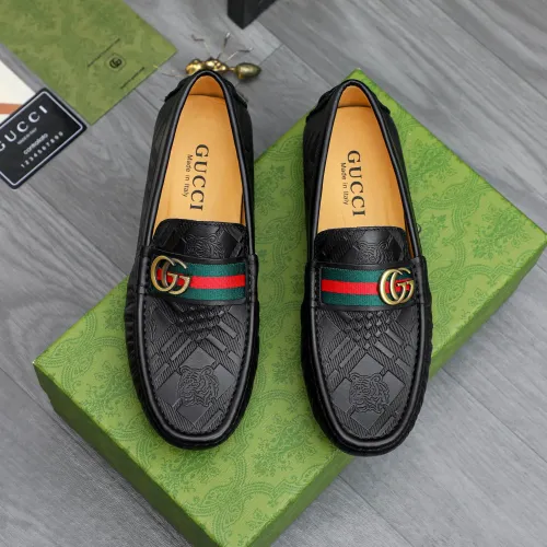 Replica Gucci Oxfords Shoes For Men #1480653 $72.00 USD for Wholesale