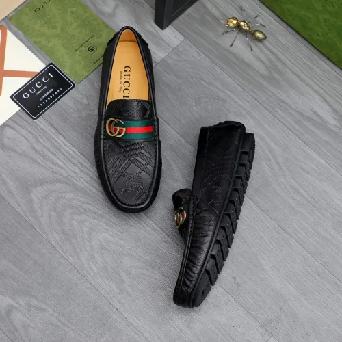 Replica Gucci Oxfords Shoes For Men #1480653 $72.00 USD for Wholesale