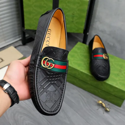 Replica Gucci Oxfords Shoes For Men #1480653 $72.00 USD for Wholesale