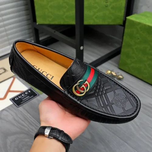 Replica Gucci Oxfords Shoes For Men #1480653 $72.00 USD for Wholesale