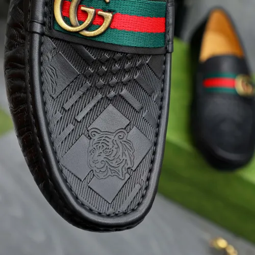 Replica Gucci Oxfords Shoes For Men #1480653 $72.00 USD for Wholesale