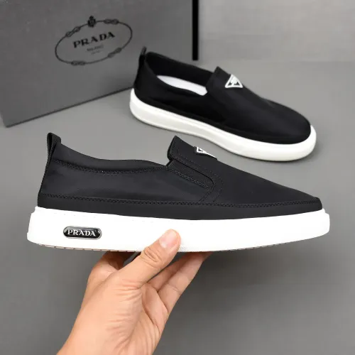 Replica Prada Casual Shoes For Men #1480671 $80.00 USD for Wholesale