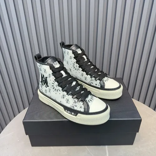 Replica Amiri High Tops Shoes For Men #1480714 $112.00 USD for Wholesale