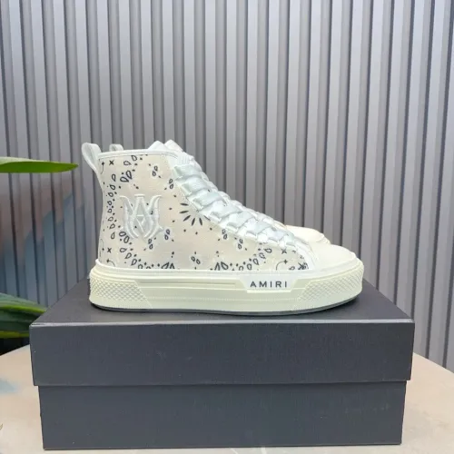 Replica Amiri High Tops Shoes For Men #1480717 $112.00 USD for Wholesale