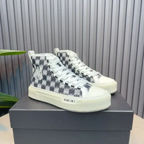 Replica Amiri High Tops Shoes For Men #1480727 $112.00 USD for Wholesale