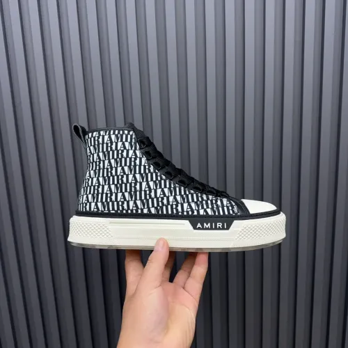Replica Amiri High Tops Shoes For Men #1480746 $112.00 USD for Wholesale