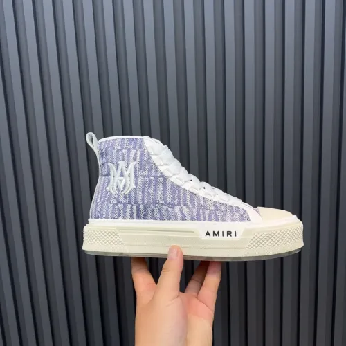 Replica Amiri High Tops Shoes For Men #1480748 $112.00 USD for Wholesale
