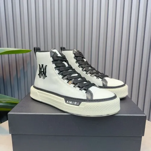 Replica Amiri High Tops Shoes For Men #1480762 $112.00 USD for Wholesale