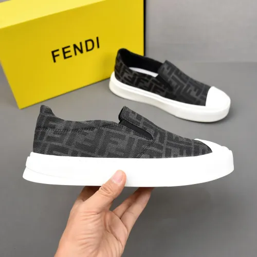 Replica Fendi Casual Shoes For Men #1480785 $80.00 USD for Wholesale