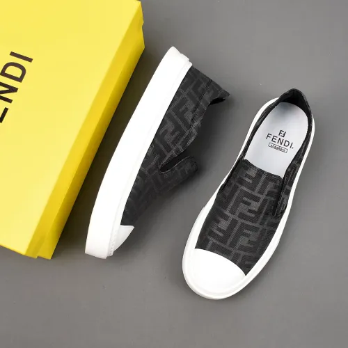 Replica Fendi Casual Shoes For Men #1480785 $80.00 USD for Wholesale
