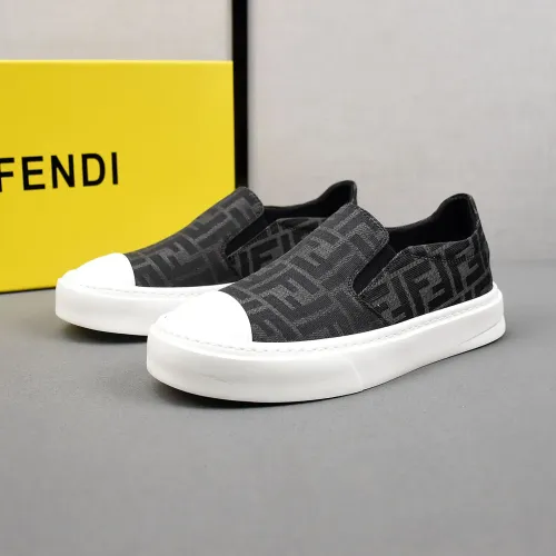 Replica Fendi Casual Shoes For Men #1480785 $80.00 USD for Wholesale