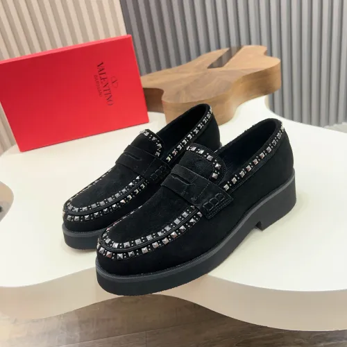 Cheap Valentino Leather Shoes For Men #1480818, $$128.00 USD On Valentino Leather Shoes