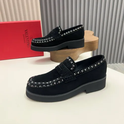 Replica Valentino Leather Shoes For Men #1480818 $128.00 USD for Wholesale