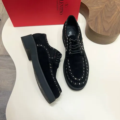 Replica Valentino Leather Shoes For Men #1480820 $128.00 USD for Wholesale