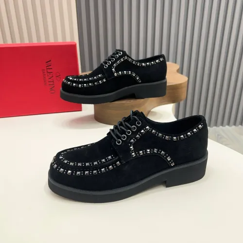Replica Valentino Leather Shoes For Men #1480820 $128.00 USD for Wholesale