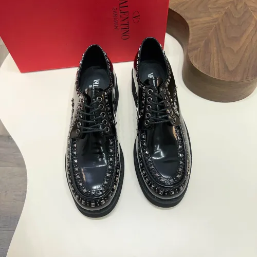 Replica Valentino Leather Shoes For Men #1480821 $128.00 USD for Wholesale