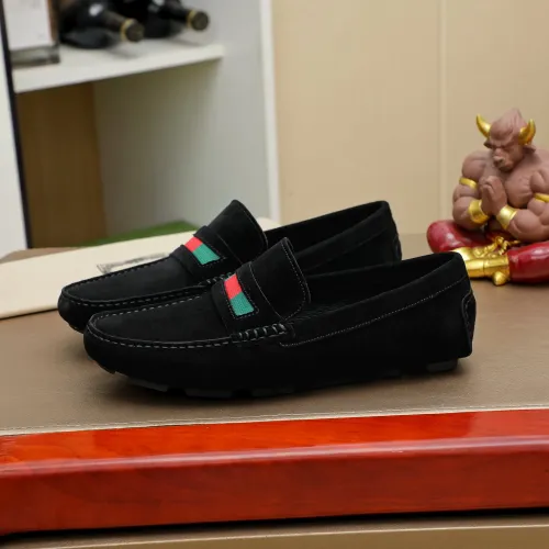 Replica Gucci Oxfords Shoes For Men #1480894 $76.00 USD for Wholesale