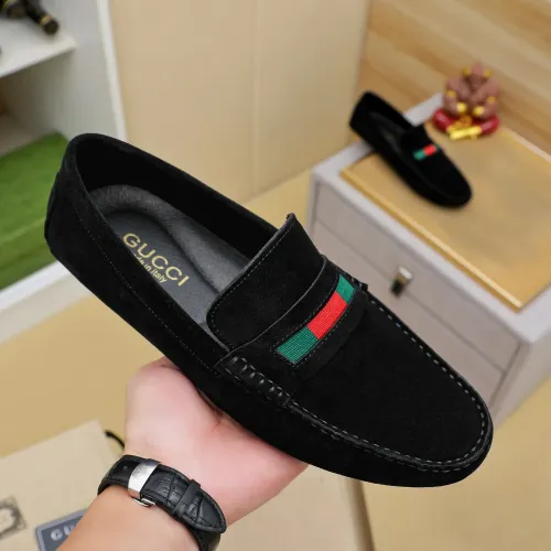 Replica Gucci Oxfords Shoes For Men #1480894 $76.00 USD for Wholesale