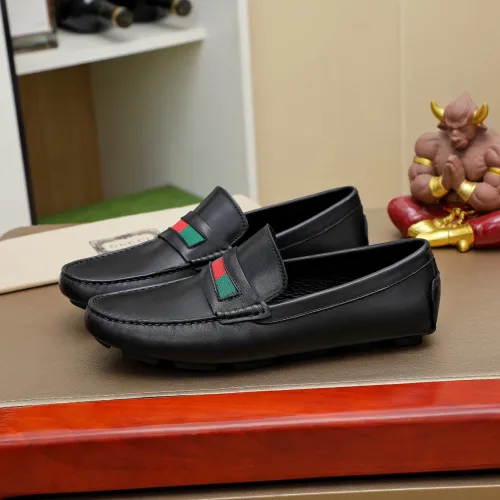 Replica Gucci Oxfords Shoes For Men #1480895 $76.00 USD for Wholesale