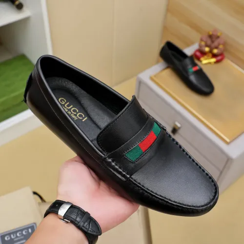 Replica Gucci Oxfords Shoes For Men #1480895 $76.00 USD for Wholesale
