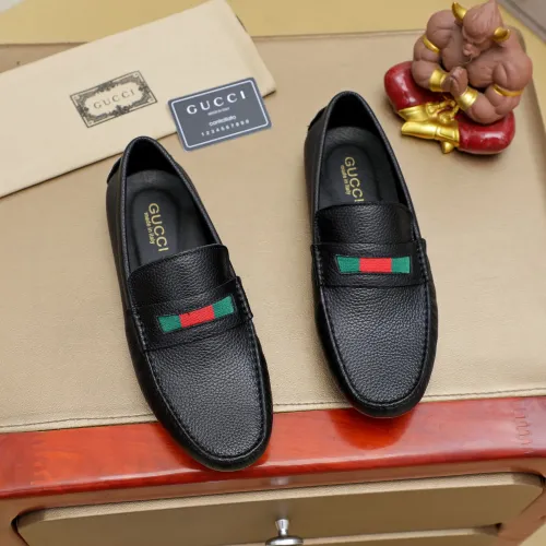 Replica Gucci Oxfords Shoes For Men #1480896 $76.00 USD for Wholesale