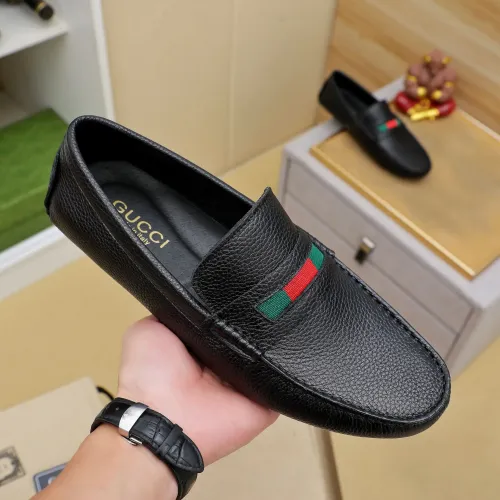 Replica Gucci Oxfords Shoes For Men #1480896 $76.00 USD for Wholesale