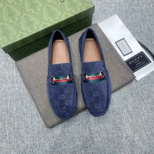 Replica Gucci Oxfords Shoes For Men #1480898 $80.00 USD for Wholesale