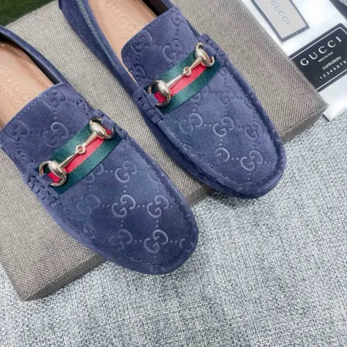 Replica Gucci Oxfords Shoes For Men #1480898 $80.00 USD for Wholesale