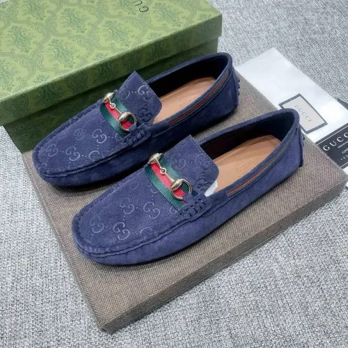 Replica Gucci Oxfords Shoes For Men #1480898 $80.00 USD for Wholesale
