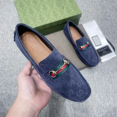 Replica Gucci Oxfords Shoes For Men #1480898 $80.00 USD for Wholesale