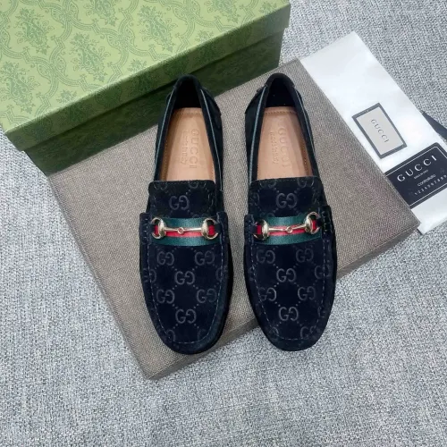 Replica Gucci Oxfords Shoes For Men #1480899 $80.00 USD for Wholesale
