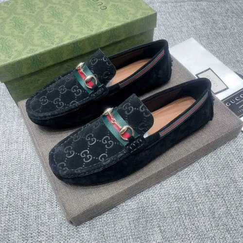 Replica Gucci Oxfords Shoes For Men #1480899 $80.00 USD for Wholesale